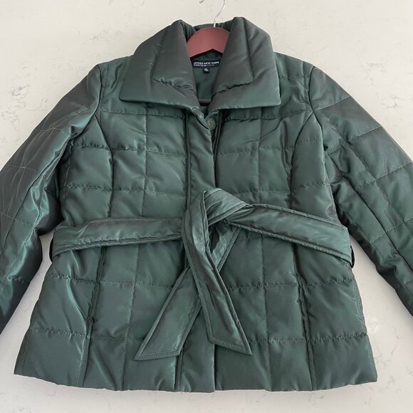 Jones New York Signature Petite Polyester Jacket Emerald Green Sz PS  NWOT - Picture 10 of 16